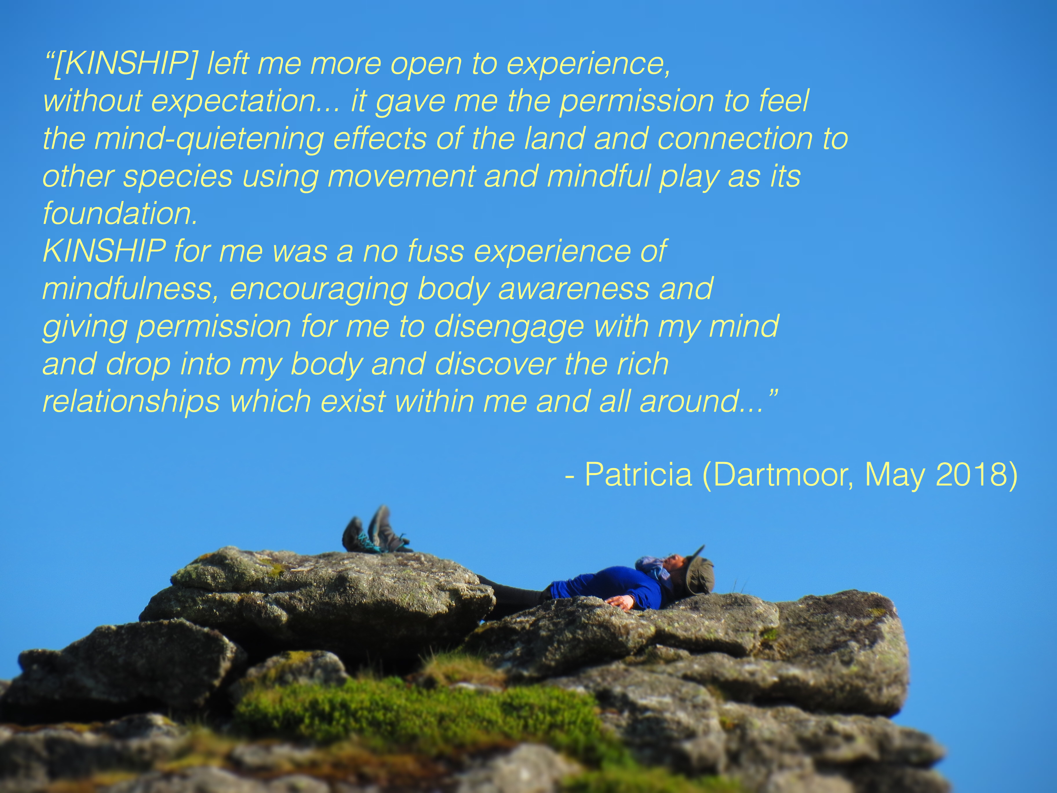 Participant Patricia's thoughts on Kinship Workshop